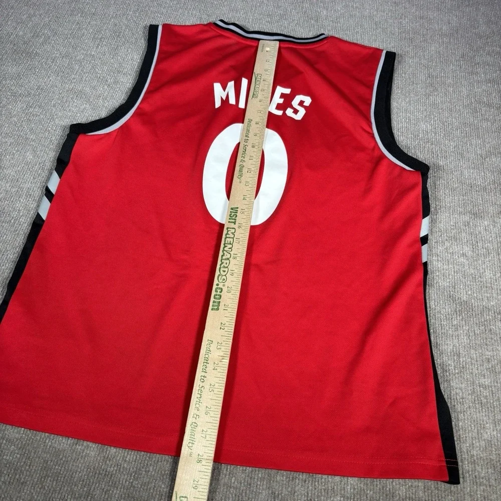 Adidas CJ Miles #0 Toronto Raptors Jersey‎ Mens L Red NBA
